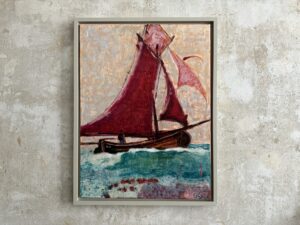 Roter Segler 2025 80x60